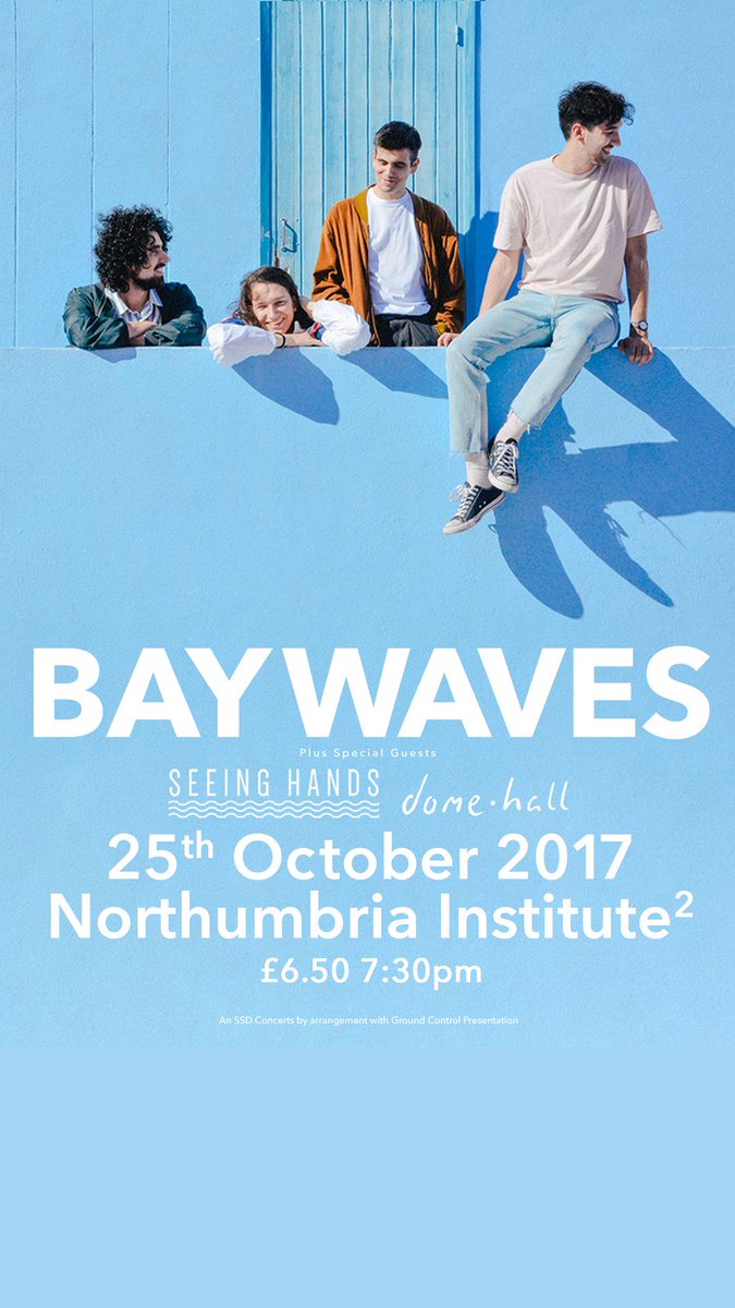 We're playing <a href="/NI_Institute/">Northumbria Live</a> this Wednesday with <a href="/joinBaywaves/">BAYWAVES</a> and <a href="/domehallmusic/">dome hall</a> slide into our dms for guest list xx