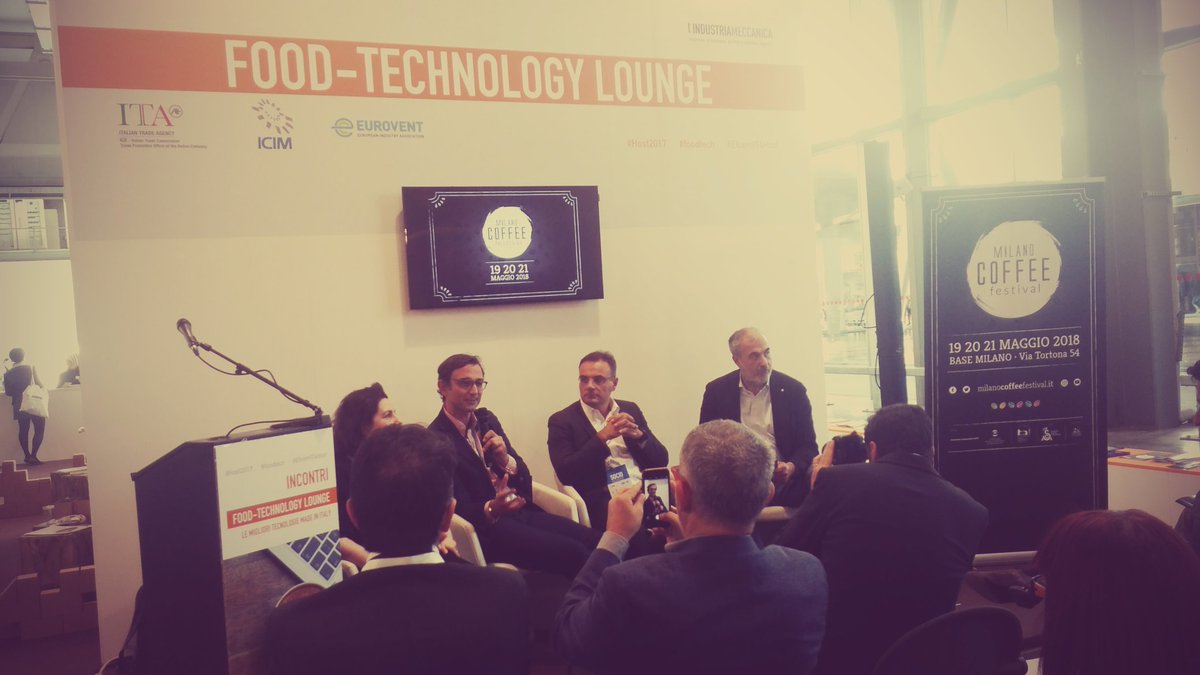 Fed_Anima's tweet photo. Al via @CoffeeFestMI @Sedicieventi con Ucimac @Assofodtec nella lounge @Fed_Anima Leggi i dati macchine per caffè espresso a @HostMilano https://t.co/ap82EgipG5