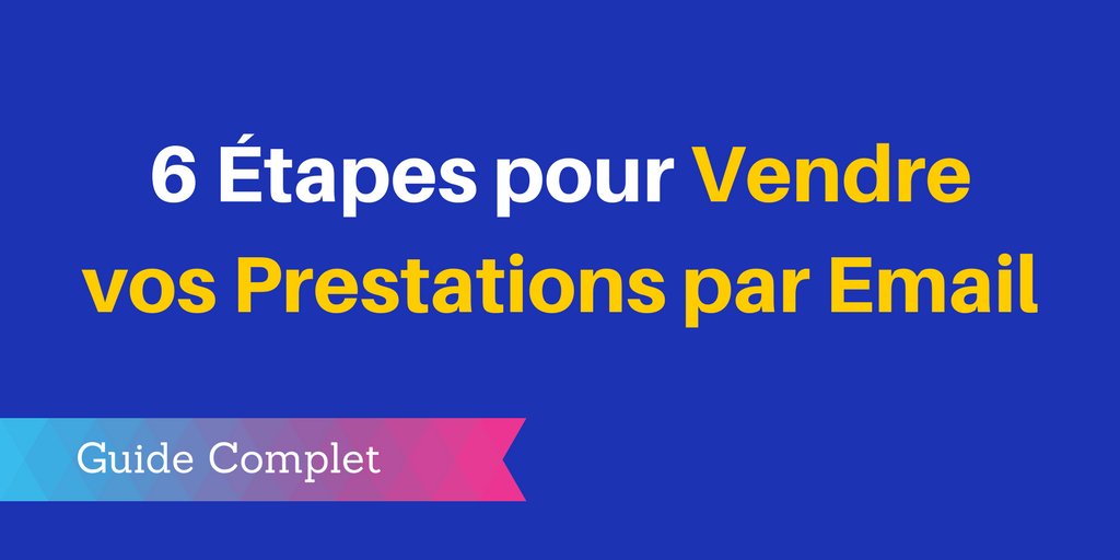 RudyViard's tweet photo. Nouvel Article : 6 Étapes pour Vendre vos Prestations par Email https://t.co/TpEWXM3HEv par @XCuvit https://t.co/riFBsjfnBG