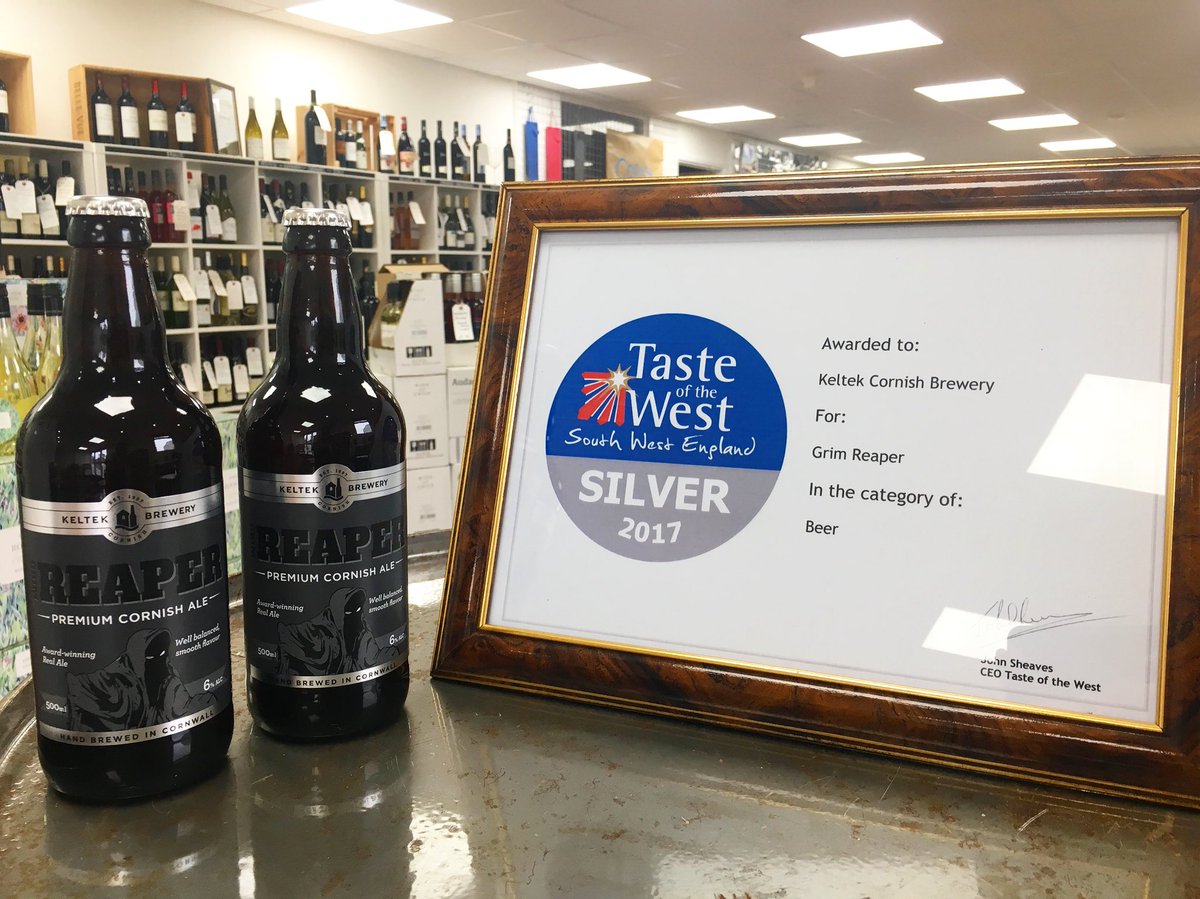 WICsales's tweet photo. With Halloween just around the corner it’s the perfect time to try our award winning Grim Reaper Ale #ale #halloween #keltekbrewery https://t.co/qxs4y2U7Dl