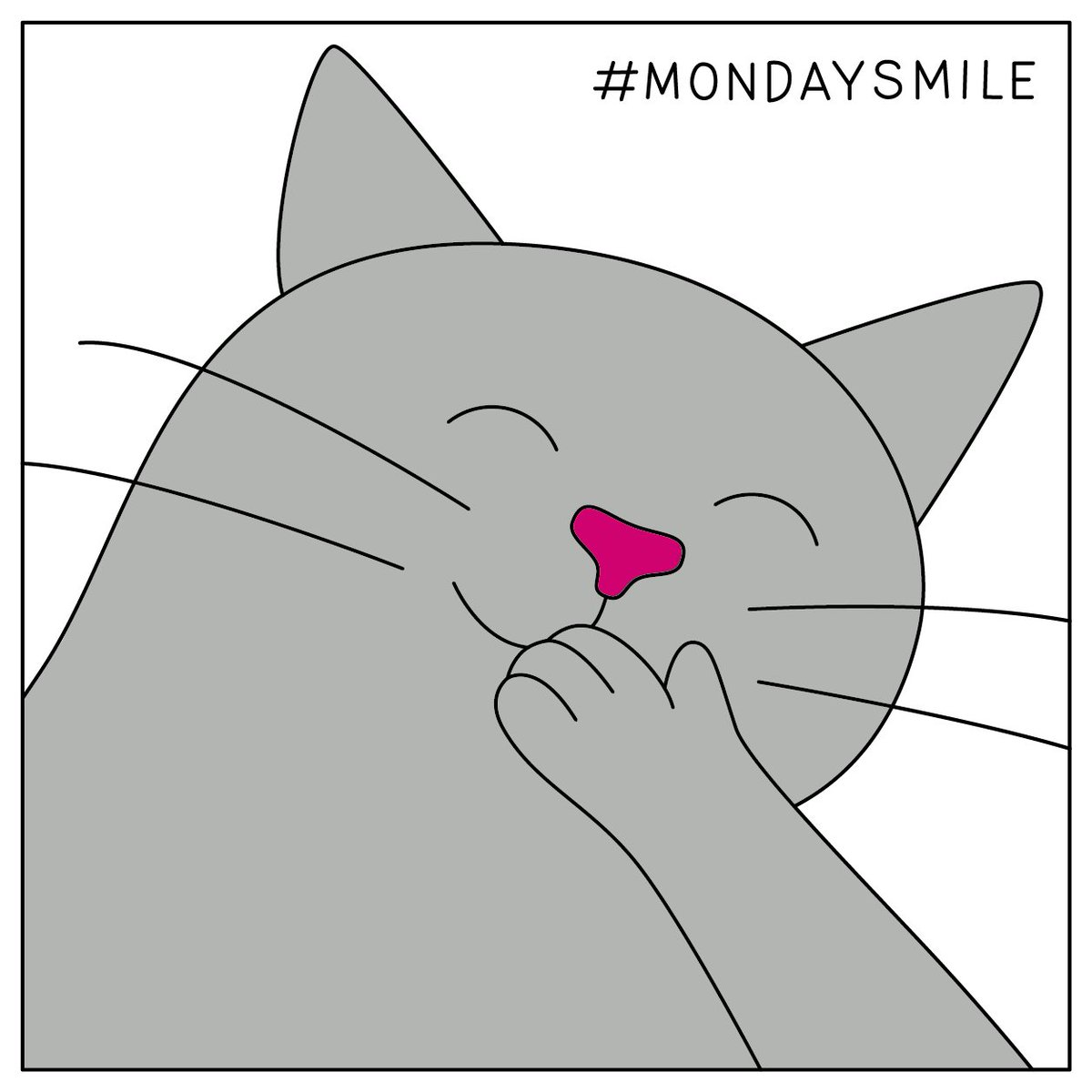 Cat power ! :) #mondaysmile #Invisalign #smile #sourire #aligners #funnycat  #instacat #oops