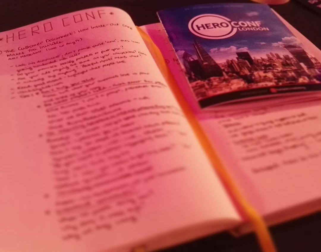digitalharriet's tweet photo. Analogue notes for a digital day #HeroConf https://t.co/EWeC2SpZqi