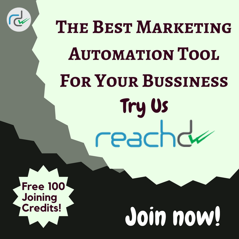 Reachd_co's tweet photo. The best marketing automation tool for your businesses.Try us on https://t.co/zHdlf6OuuN  #Reachd
#communicationengine #joinnow #freecredits https://t.co/otXfKtSh3s