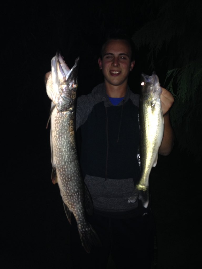 DanielPotocek's tweet photo. Water temps are down and the toothy fish are biting @BassProShops @LunkersTV @ToledoWalleye @thewalleye @WalleyeFishnJou #walleye https://t.co/VQsR7Y78Gz