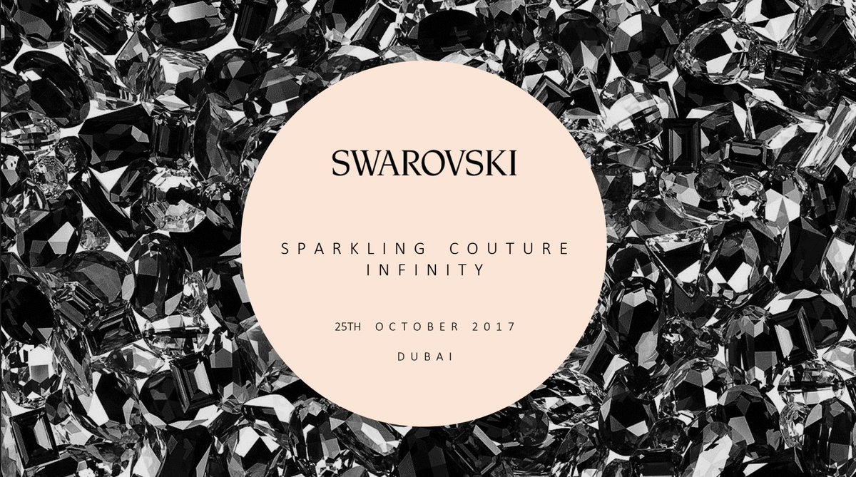 One day to go! The Sparkling Couture Exhibition by <a href="/Swarovski/">swarovski</a> 💎 will highlight 55 brands showcasing their chic designs. Contact your LM now!