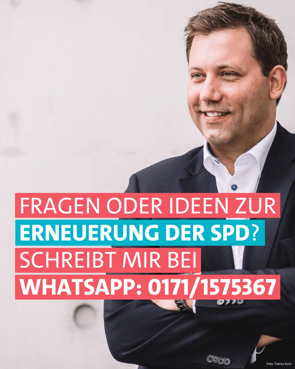 larsklingbeil's tweet photo. #SPDerneuern https://t.co/7GDktw3a2t