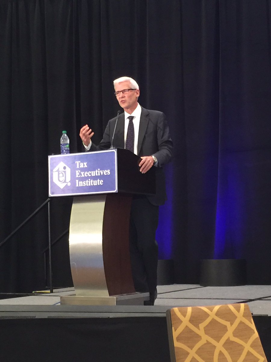 ShreckTax's tweet photo. Canada Revenue Agency Commissioner Bob Hamilton Speaks at TEI's 2017 Annual Conference @TEI_Updates https://t.co/NGkgnIhpy1