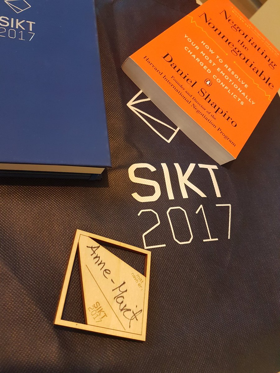 Is now ready for the SIKT 2017 conference! #SIKT2017