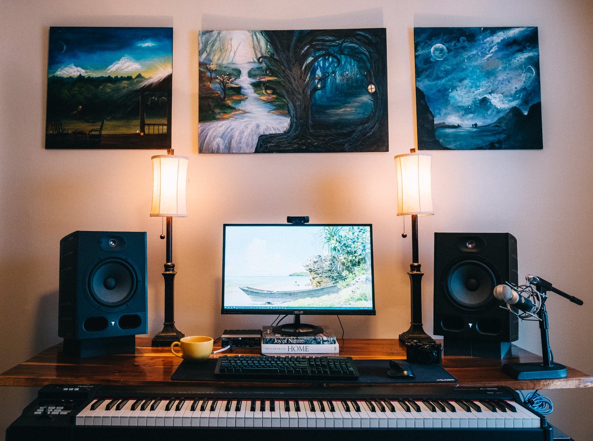 lukethecomposer's tweet image. My creative space!