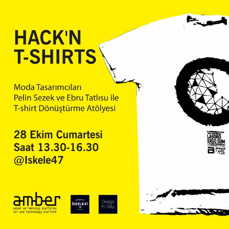 Hack'N T-Shirts <a href="/DesignInSitu/">Design In Situ</a> <a href="/amberPlatform/">amberPlatform</a>