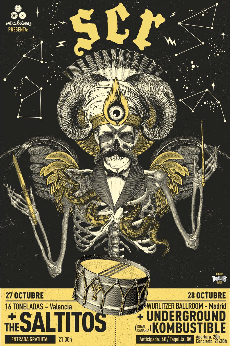 💥Este fin de semana despedimos #SOTACABALLOREY como se merece:
💥V27 VALENCIA 16Toneladas
💥S28 MADRID Wurli
Ticks: notikumi.com/scr