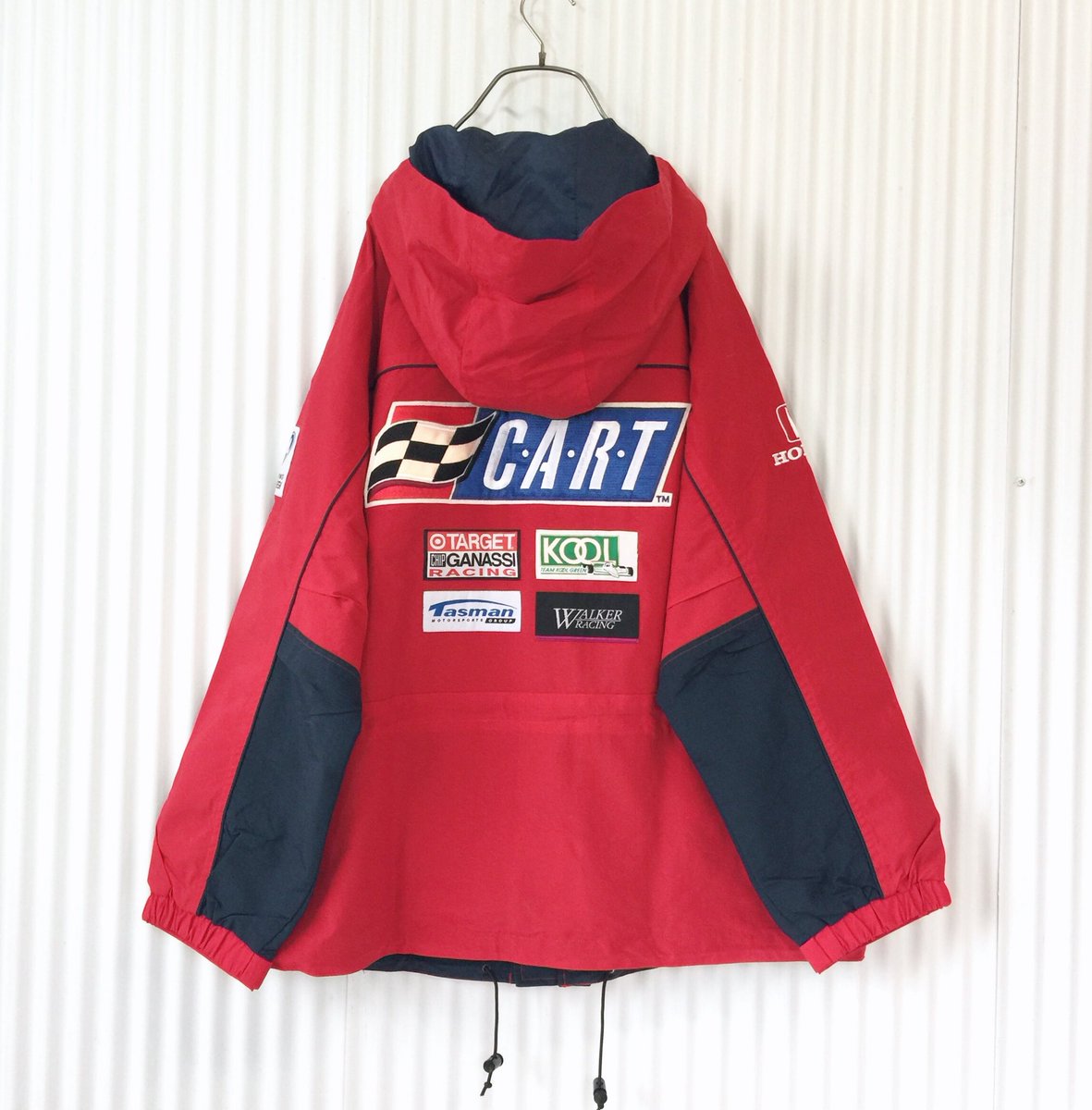 古着屋マッシュ Pa Twitter Honda レーシングジャケット フロントと肩にhonda刺繍 背中にはレーシングチームのワッペンが しっかり裏地付き 色褪せありなので特価になっております 通販はこちら またはdmから T Co 69v40dryfr T Co O1pthqmmmp