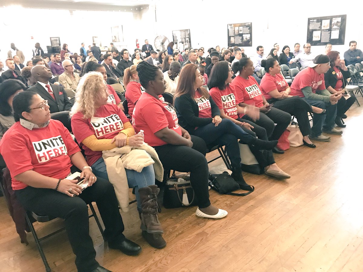 unitehere's tweet photo. #unitehere members from all across the US are in DC today ready to meet with Senators to #savetps 

More about TPS: https://t.co/sX95dapTp2 https://t.co/xMaV6kbogM
