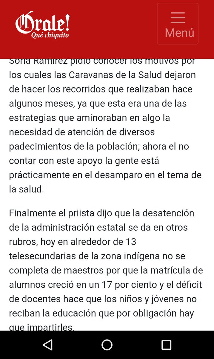 DavidMendivilg's tweet photo. Siguen problemas en Mezquital, al problema alimentario se suma atención de salud y educación. Interesante declaración de @Adan_Soria https://t.co/BKUjtDmIDt