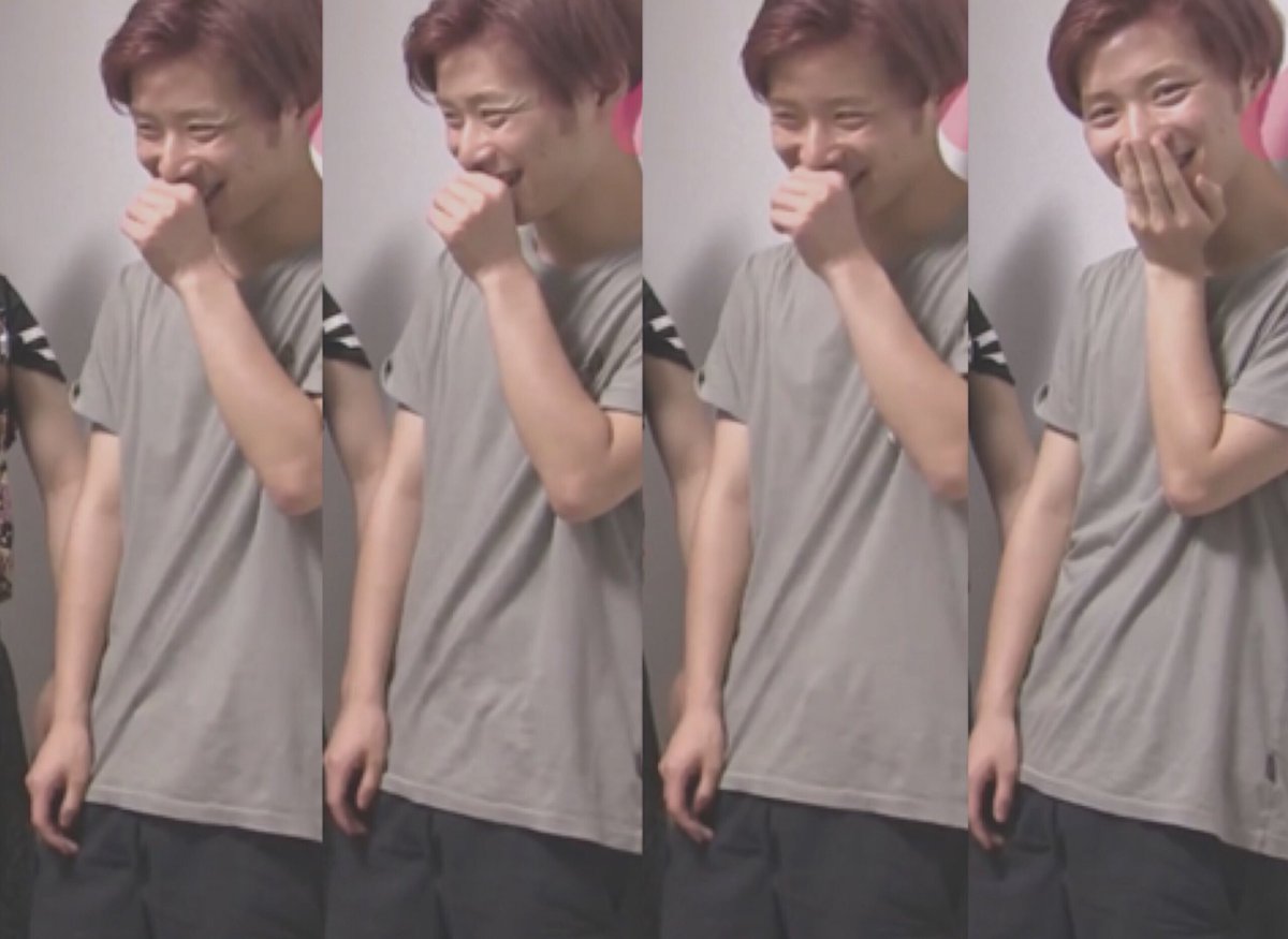 わらびもち V Twitter ツリメくんが笑った時に口元に手を持ってく仕草とか目にできる笑いジワがめちゃくちゃ好き アバンティーズ ツリメ