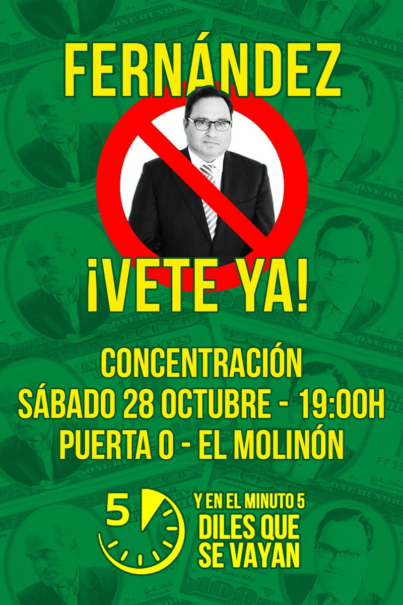 El SÁBADO 28 a las 19:00 tenemos una cita para recordarle a Fernández que no es bienvenido en nuestra casa
¡SÚMATE!
