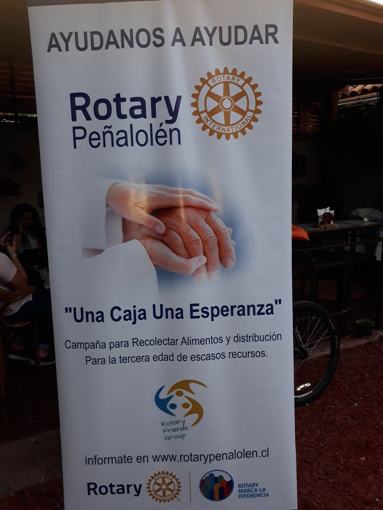 Distrito4340RI's tweet photo. Ayuda @Rotary Club #Peñalolen para recolectar alimentos para la tercera edad de escasos recursos. Si deseas ayudar llama al +56 9 7191 7877. https://t.co/WZ2Gcs1MXO