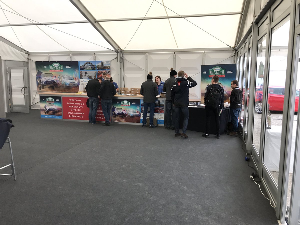 Administrate checks for @WalesRallyGB next up! Going to be a lot of fun this week 😁