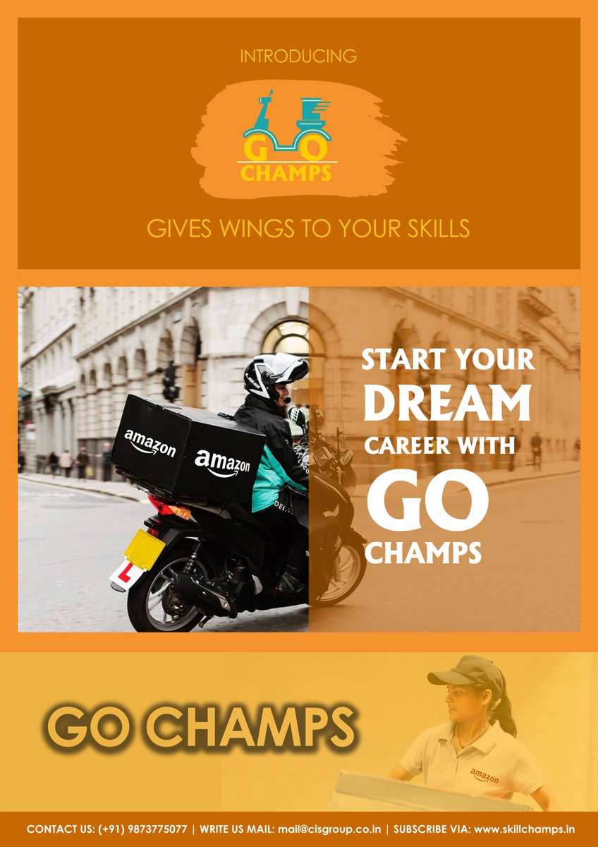 CMCORPS's tweet photo. Go Girl , Go Champs!
Empowering women, Cmcorps Integrated is hiring women as a delivery associate for Amazon delivery services.
#CISFM https://t.co/CEJqylbnky