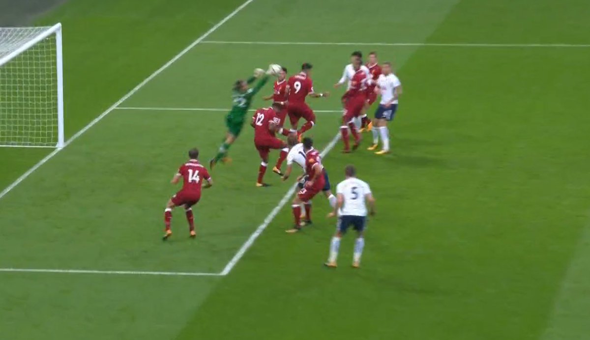 GagsTandon's tweet photo. 4th goal. No pressure from a Spurs player, just Reds. Why Migs? Why? https://t.co/2ocm7UrKFh