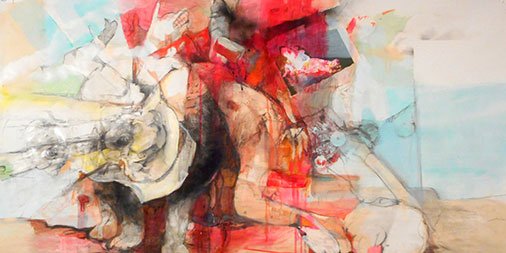 APT Kelly McLane's Exhibition 'Peckerwoods' explores the darker dimensions of contemporary American culture @ <a href="/DENK_Gallery/">DENK Gallery</a> until 22nd Nov.