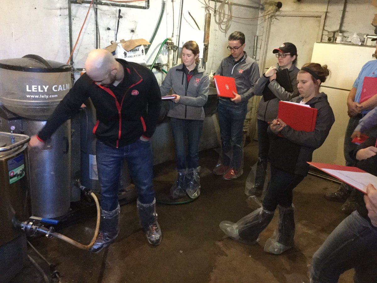 Last week in Bloomington, MN we also hosted our FIRST ever <a href="/DairyRobot/">Lely North America</a> <a href="/LelyFMS/">LelyFMS</a> Barn Products training! Congrats! #lelyknowhow