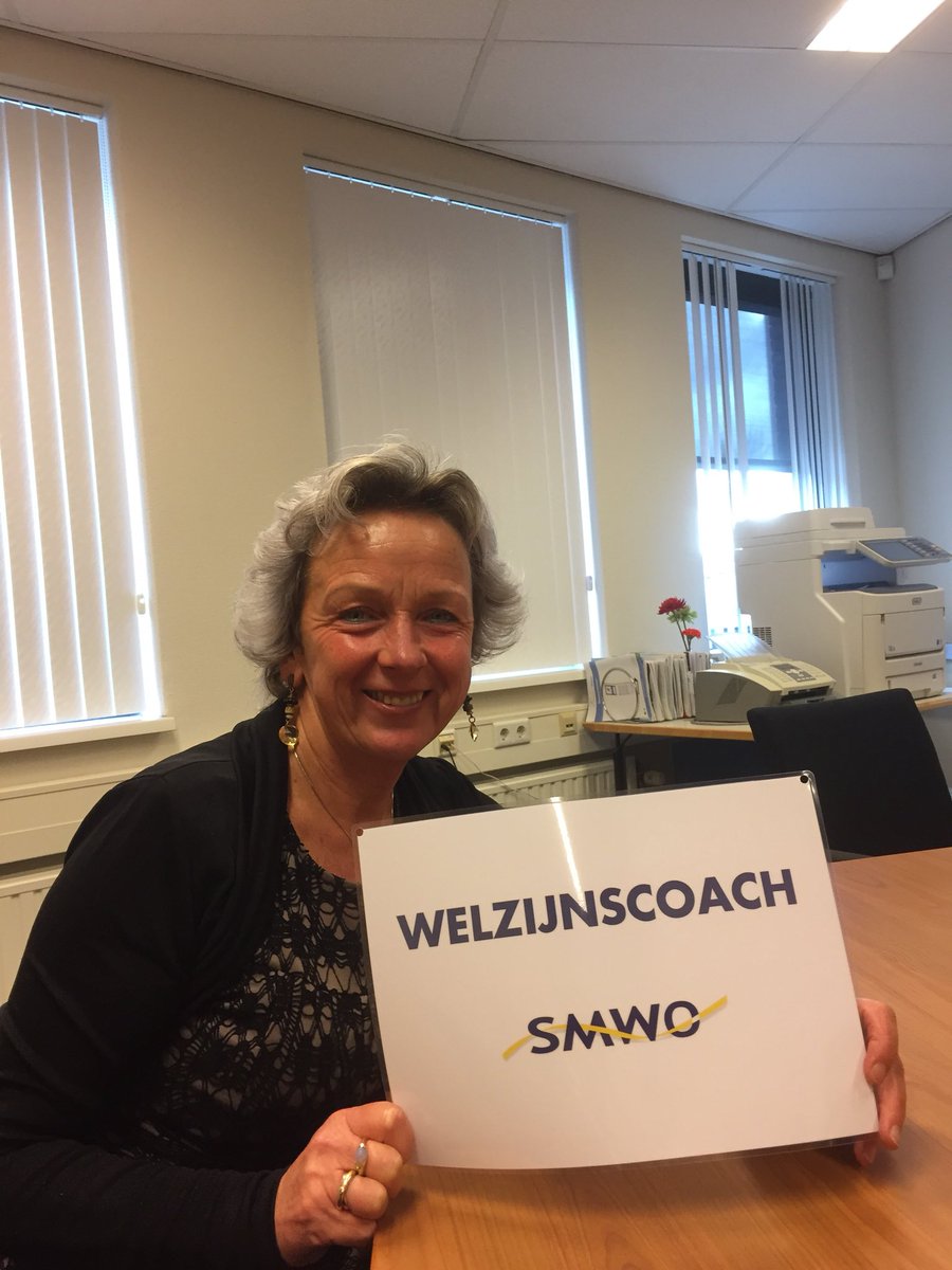 Onze nieuwe welzijnscoach Marja Reijnders van  start met #Welzijnoprecept. Marja: succes!