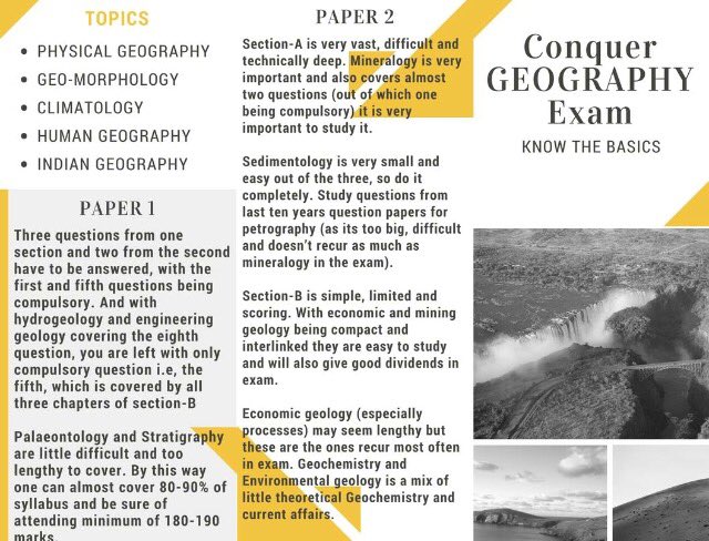 super_profs's tweet photo. How should one study for the geography exam of the UPSC Mains? Find more guidance on https://t.co/8eNlAnt5Gd #superprofs #upsc https://t.co/RazFraCPDm