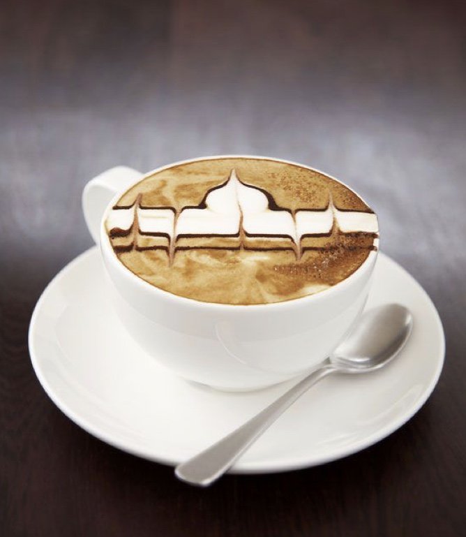 Taj Mahal #latteart
goo.gl/vJyTJ8