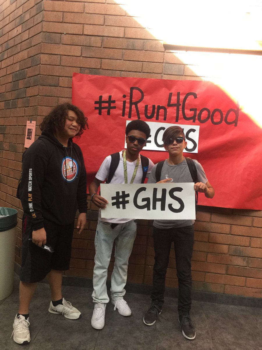 #theygottigerpower #ghs #iRun4Good <a href="/GilbertHSTigers/">Gilbert High School</a>