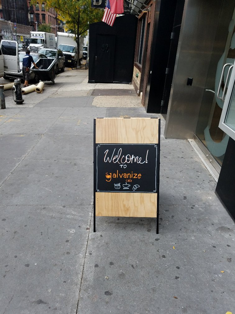 HudsonSquareNYC's tweet photo. A new cafe opened today on Spring between Hudson & Greenwich: @galvanize's Gather Cafe is now open with food and coffee. #HSQdrinks #HSQeats https://t.co/j33Usgg297