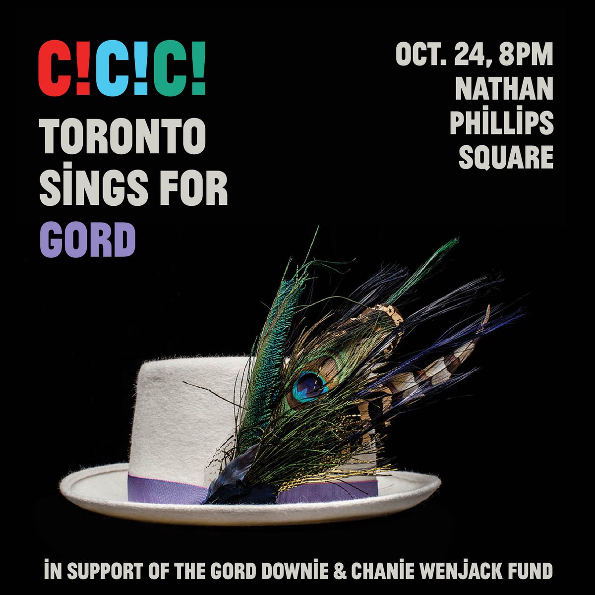 Downloadable lyrics for tomorrow's Toronto Sings For Gord event will be posted later today. Stay tuned.
