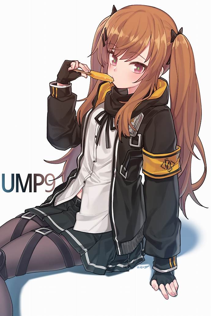 HnKUMP9's tweet photo. "Heckler & Koch UMP9 here! You can just call me 9 though."
#NewToCharacter
#NotNewToRP
#SelectiveLewd
#Retweet ? https://t.co/y0kml1OuSn