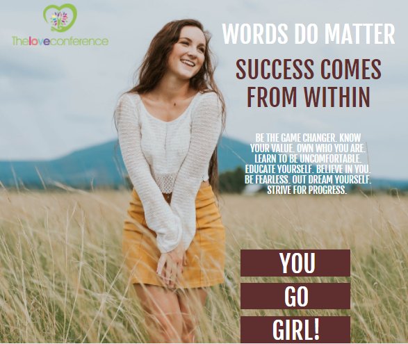 loveconferences's tweet photo. What is your opinion? #Success comes from within! #theloveconference #event #carnivalconquest #motivation https://t.co/Iv7uQ0sfMA https://t.co/Lf9VHzdfdE