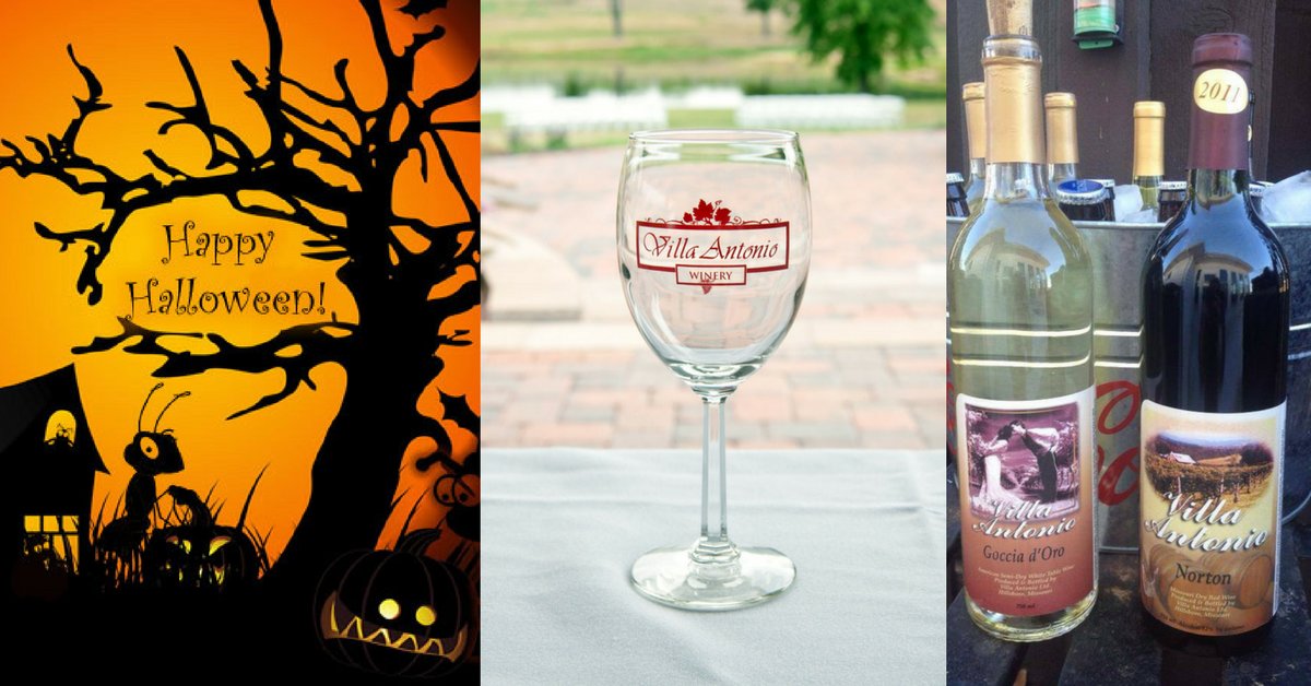 VillaWinery's tweet photo. Kick off the #Halloween festivities at #VAW on Oct. 27th with live music by Matt &amp; Brooke from 6:30 PM - 9:30 PM. Reservations not required! https://t.co/dBf7tpoFuy