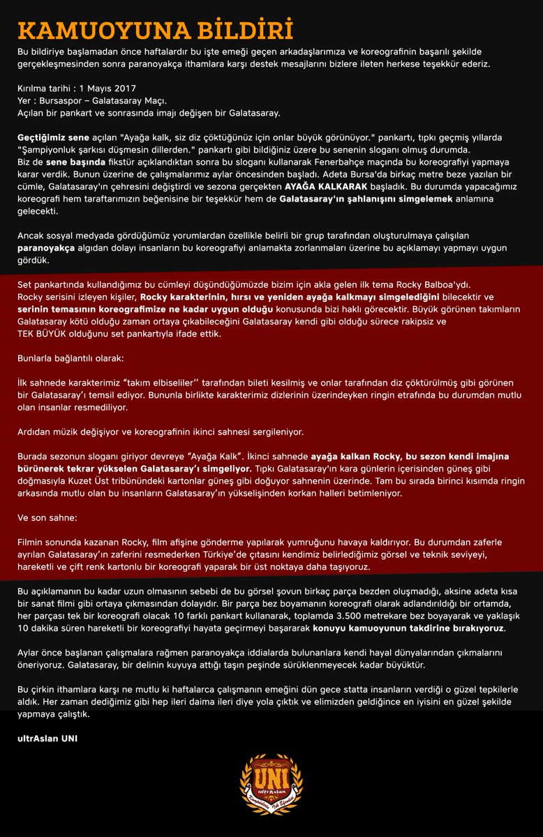 KAMUOYUNA DUYURULUR! #ultrAslanUNI
ultraslanuni.com/haber/kamuoyun…