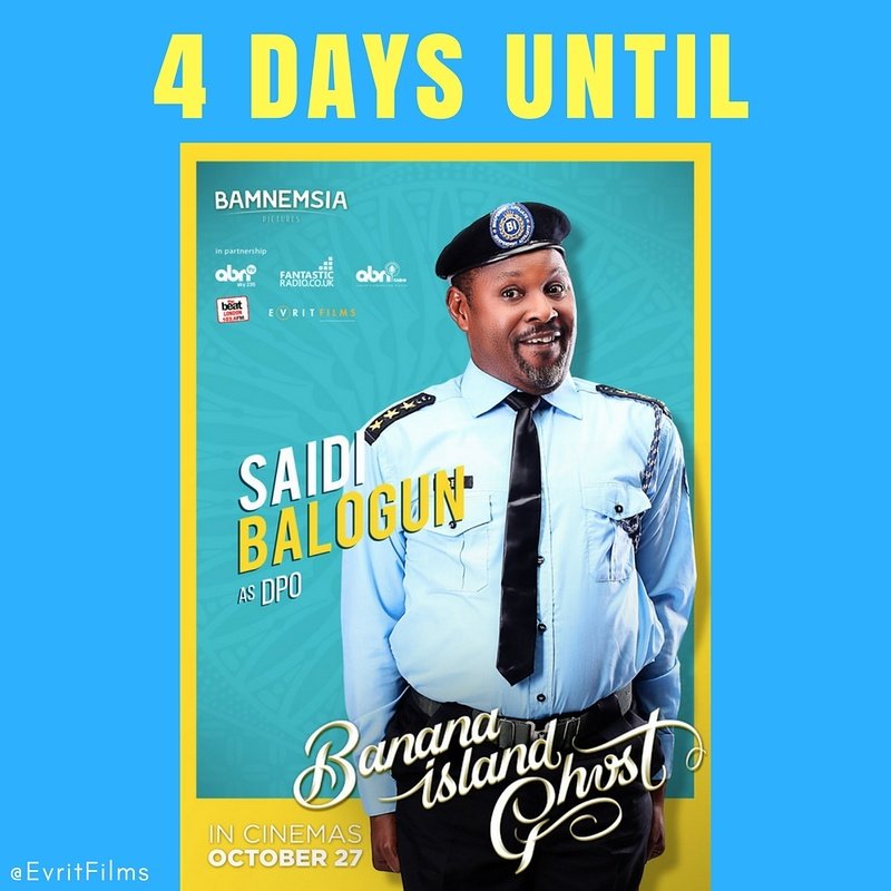 evritfilms's tweet photo. We can't wait
Only a few days until #bananaislandghost is out in 15 cinemas across the UK 👻🙌🎉🎊 https://t.co/x4XUBtqB70