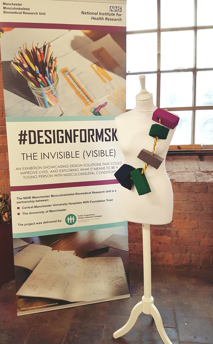 DesignforMSK's tweet photo. 3 days to go: #DesignforMSK the Invisible (Visible) exhibition at #AGrandExposition @McrSciFest #MSF17 #MSK
Not all disabilities are visible https://t.co/bgE1tVJR7p