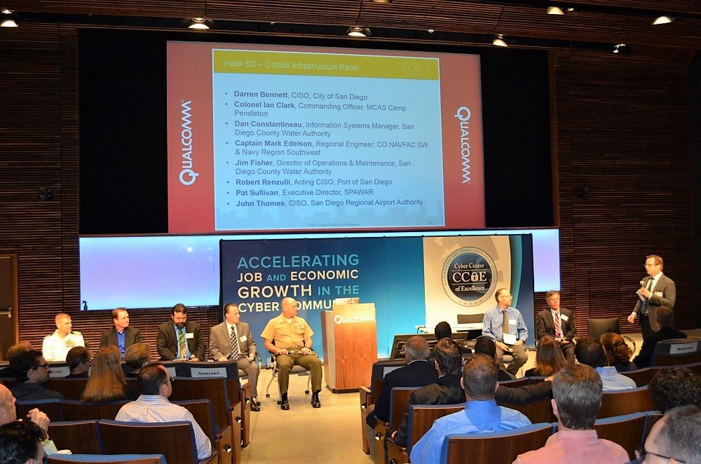 SDCCOE's tweet photo. Thank you to all who attended #SecureSD last week! Cyber leaders discussed threats, collaboration and how to forward cyber innovation. https://t.co/yPLkKJS8mf
