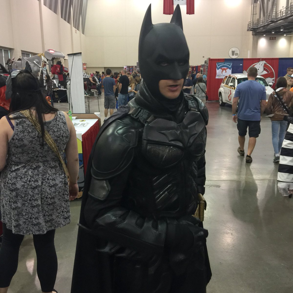 Caboose_ED's tweet photo. DOH SHIT!!! #GrandRapidsComicCon @grcomiccon #Batman #darkknight #thedarkknightrises #baleman https://t.co/yMq6FWYxvY