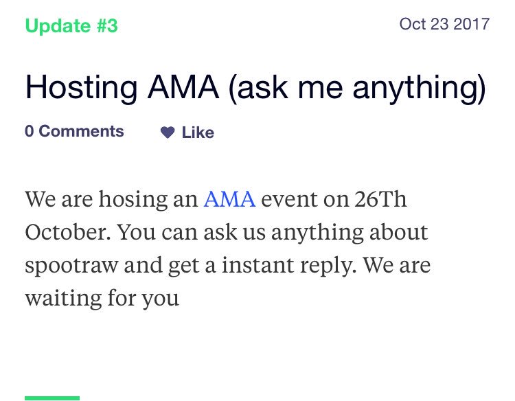 Wait for us #kickstarter #crowdfundingcampaign #Spootraw #askmeanything