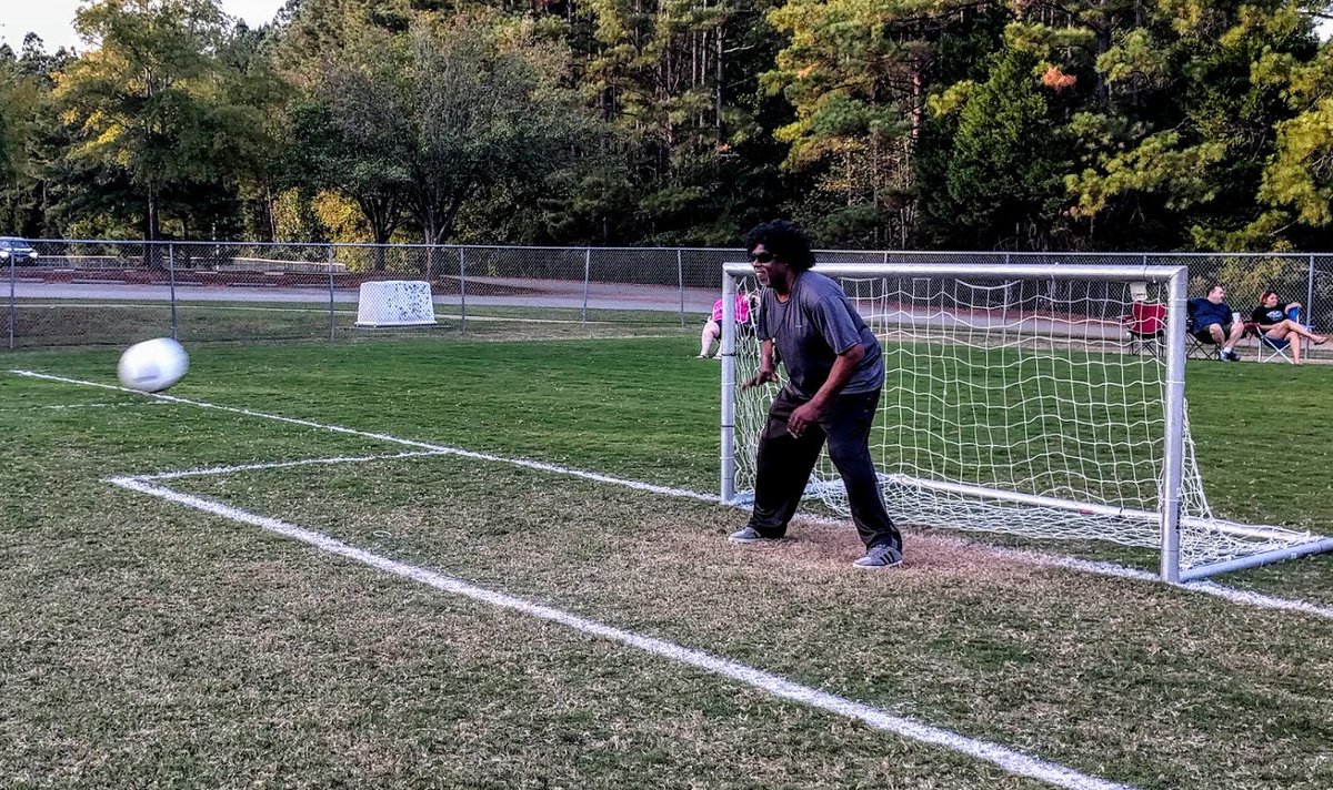 SONCDurham's tweet photo. Annual Halloween coaches vs athletes soccer game for @SONCDurham! Athletes won 1 &amp; coaches won 1. https://t.co/GUh9k59wnq