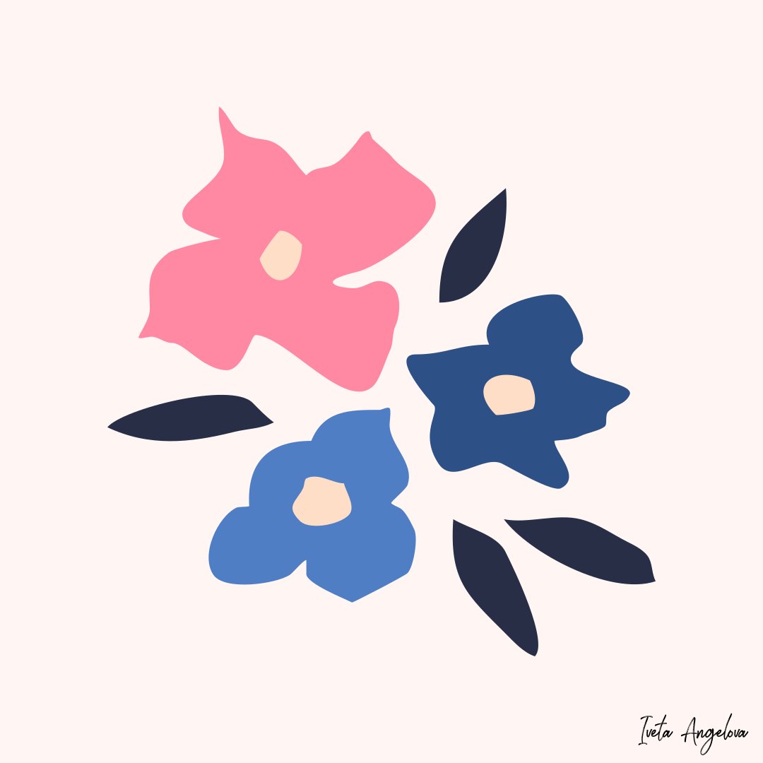 IvetAngelova's tweet photo. Staring the week with some flower blossoms #100daysproject #surfacepatterndesign #directlicensing https://t.co/07o9x3JFgB