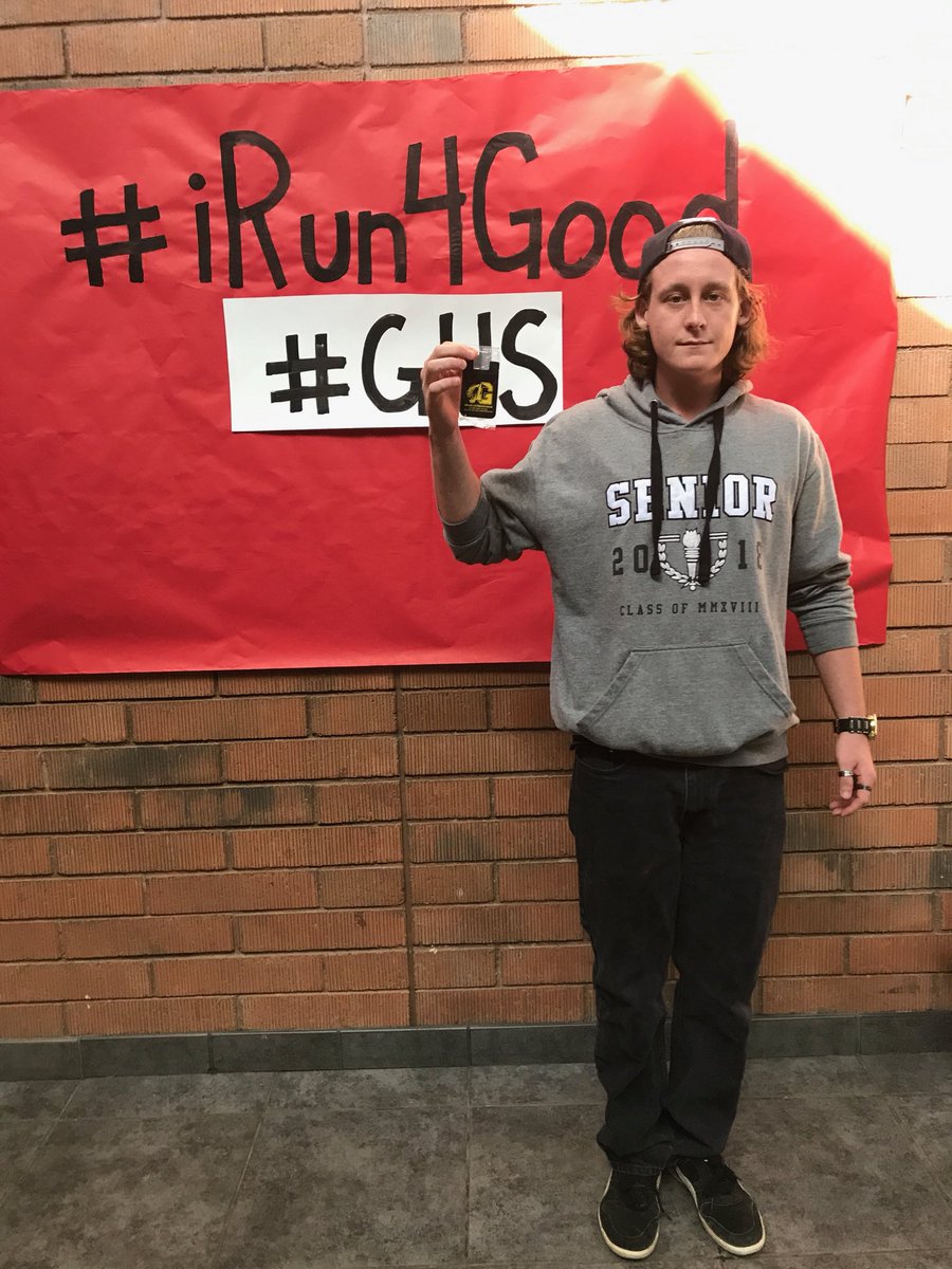 #hegottigerpower #ghs #iRun4Good <a href="/GilbertHSTigers/">Gilbert High School</a>