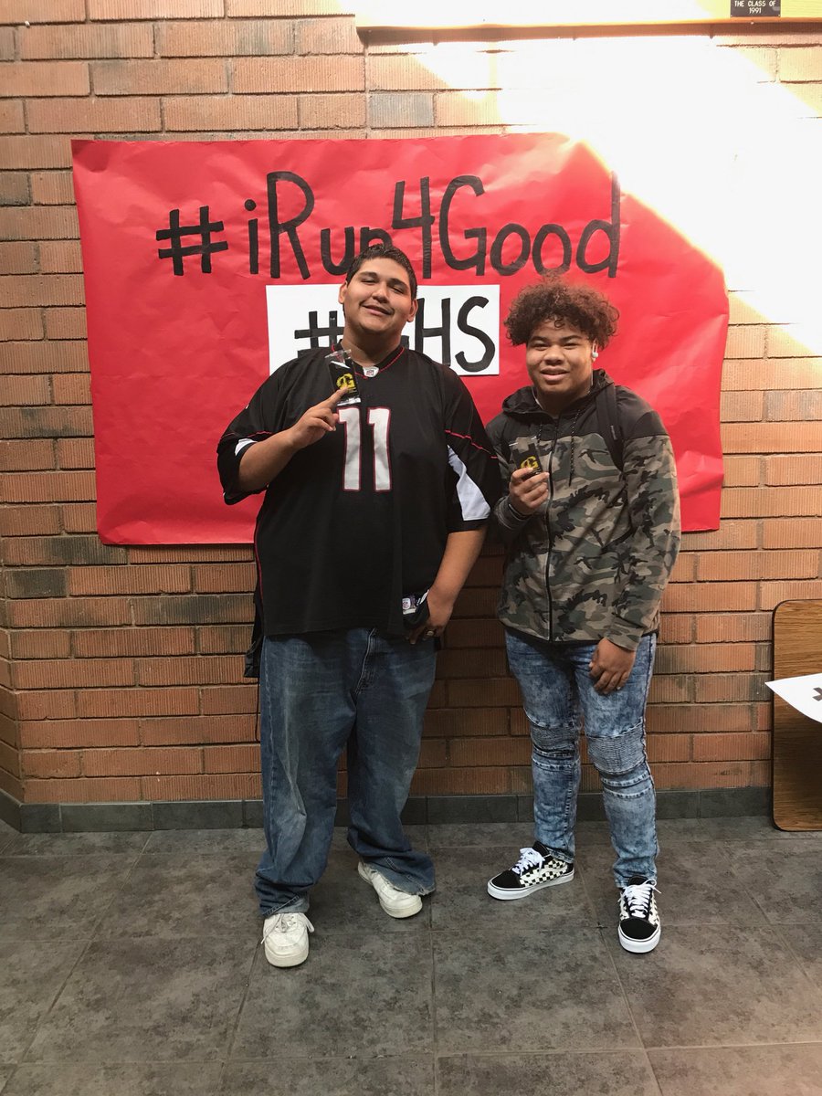 #theygottigerpower #ghs #iRun4Good <a href="/GilbertHSTigers/">Gilbert High School</a>