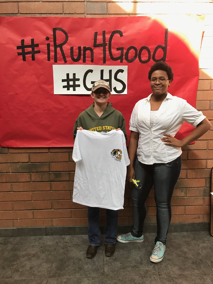 #theygottigerpower #ghs #iRun4Good <a href="/GilbertHSTigers/">Gilbert High School</a>