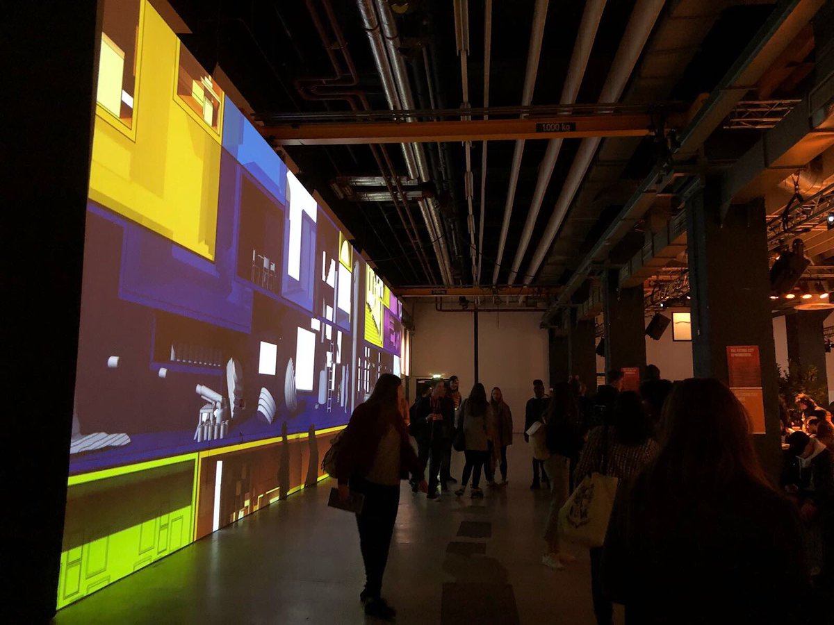 GINCADesign's tweet photo. GINCA Design had an inspiring visit to Kloksgebouw where we saw amazing installations of the @dutchdesignweek ! https://t.co/8BXXRftLeW