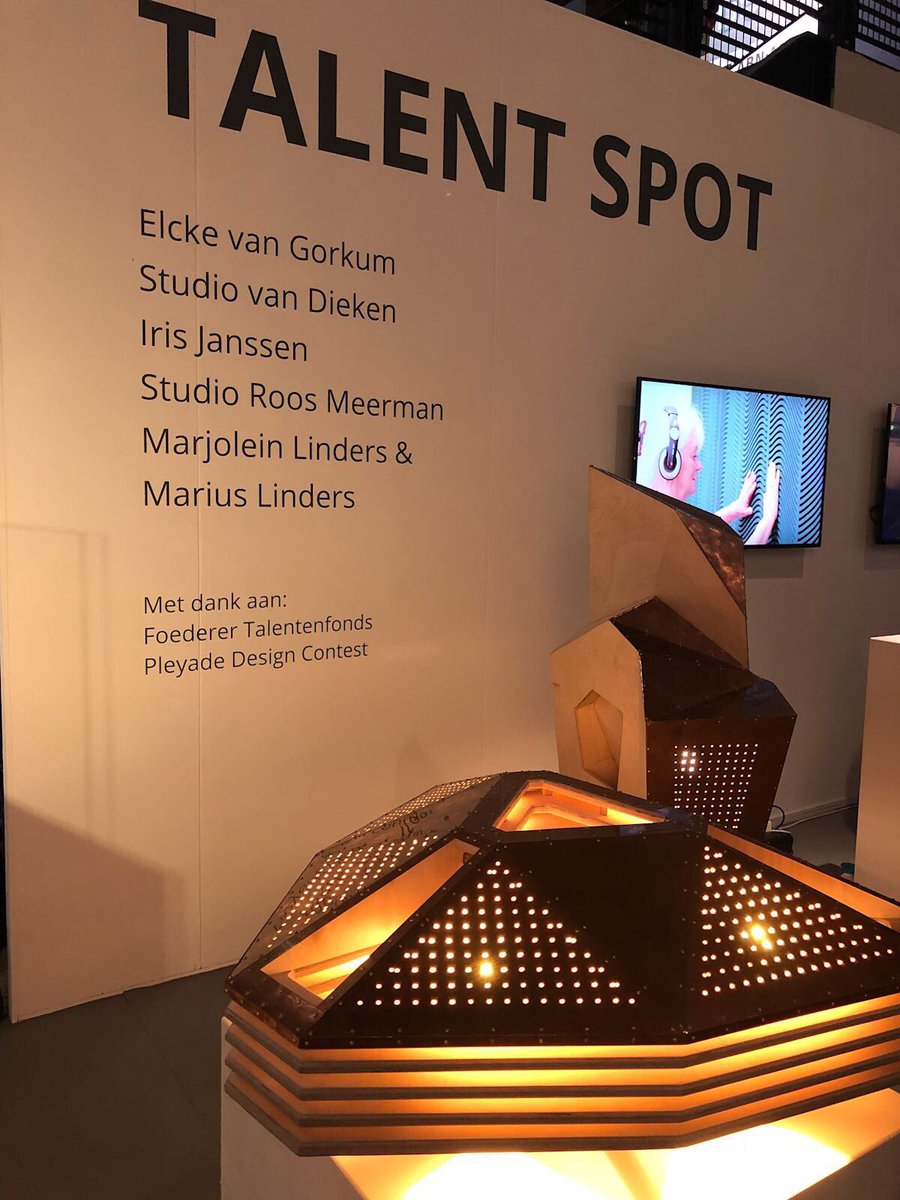 GINCADesign's tweet photo. GINCA Design had an inspiring visit to Kloksgebouw where we saw amazing installations of the @dutchdesignweek ! https://t.co/8BXXRftLeW