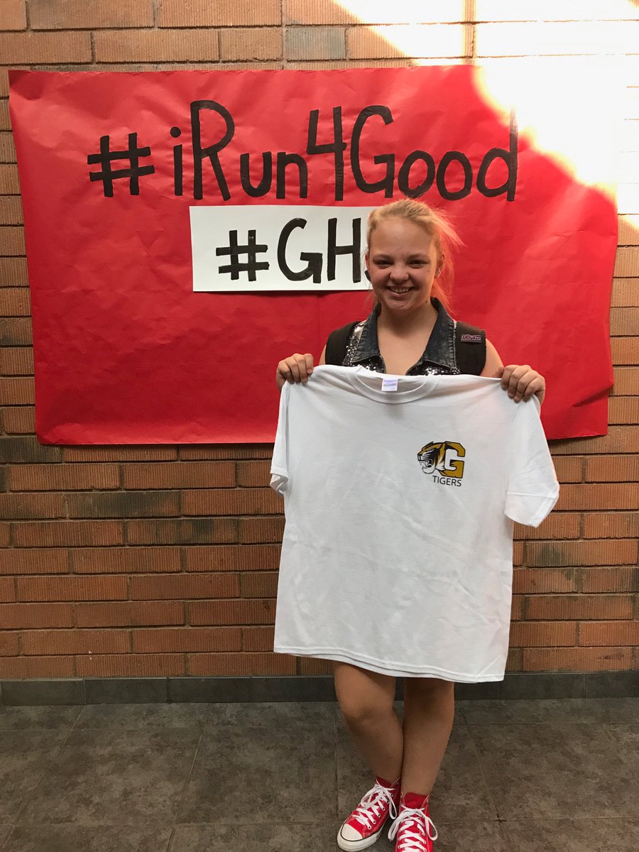 #shegottigerpower #ghs #iRun4Good <a href="/GilbertHSTigers/">Gilbert High School</a>