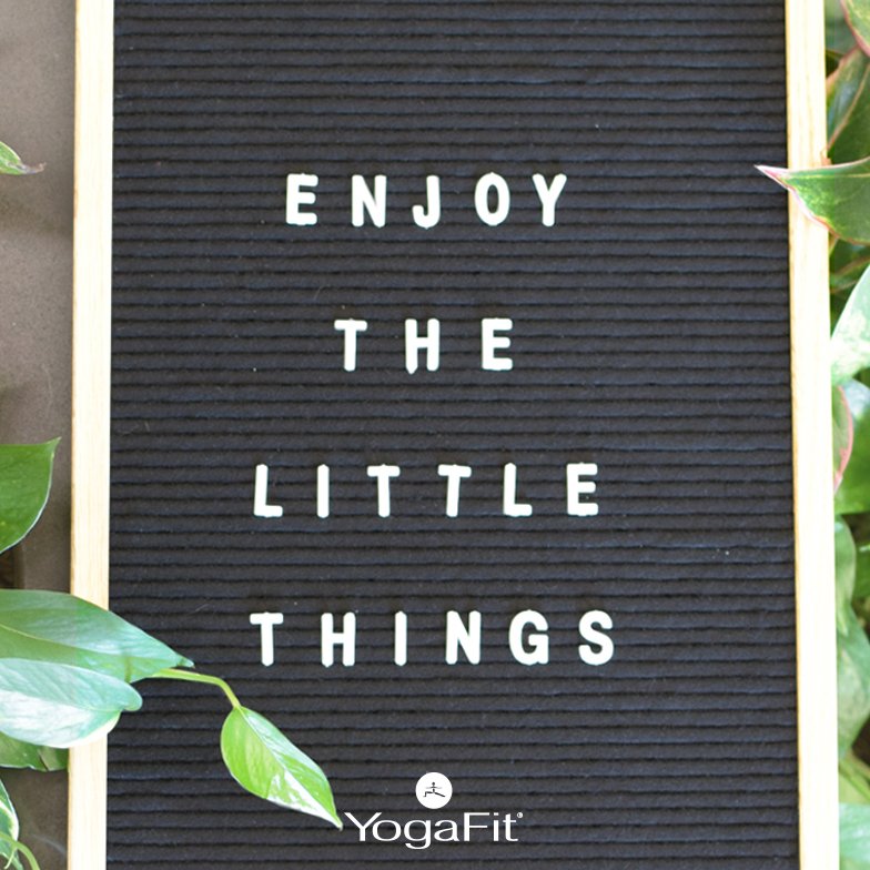 Make the most of every moment. #YogaFitLife